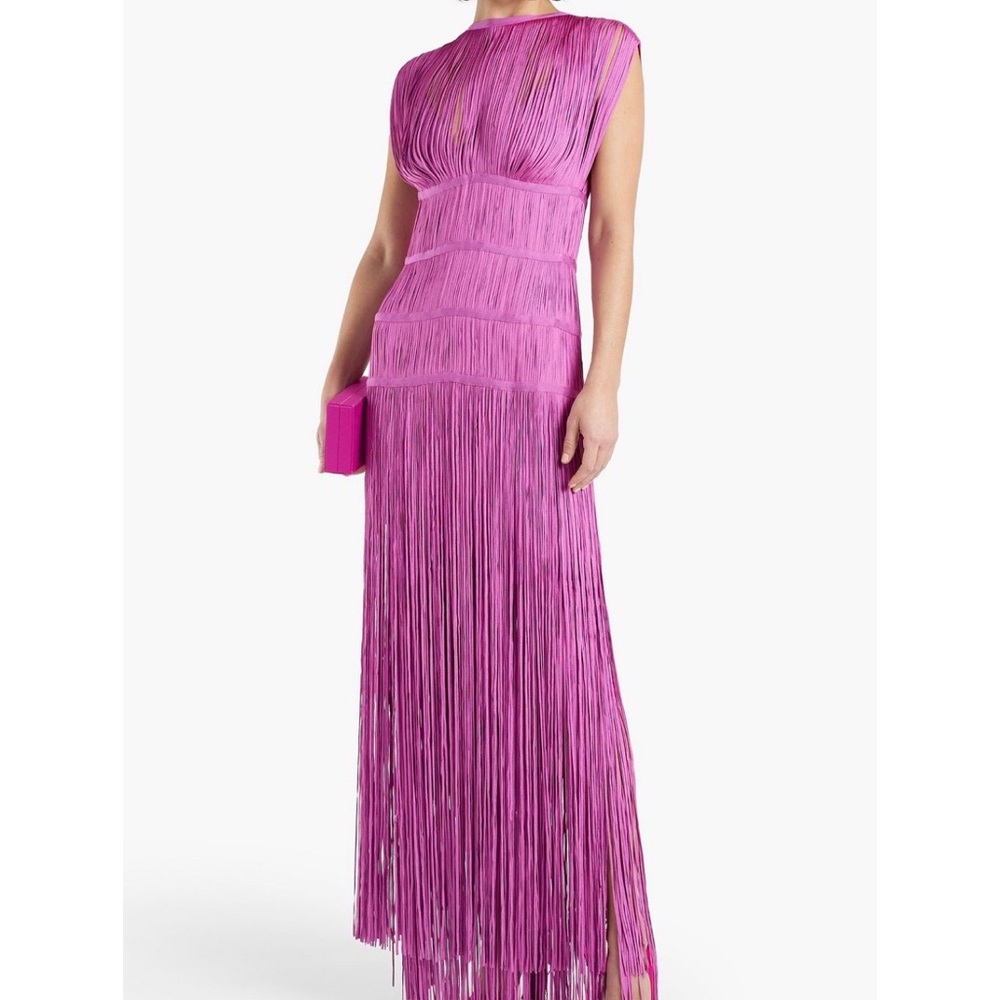 Dress Herve leger fringe dress